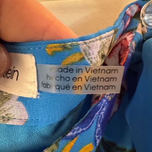 Calvin Klein Vibrant Floral skirt size 16 - Picture 5 of 9